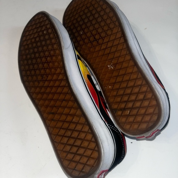 VANS OLD SKOOL FLAME Sneakers Flame Sz 9 Men Women 10.5 Skater - Picture 9 of 9